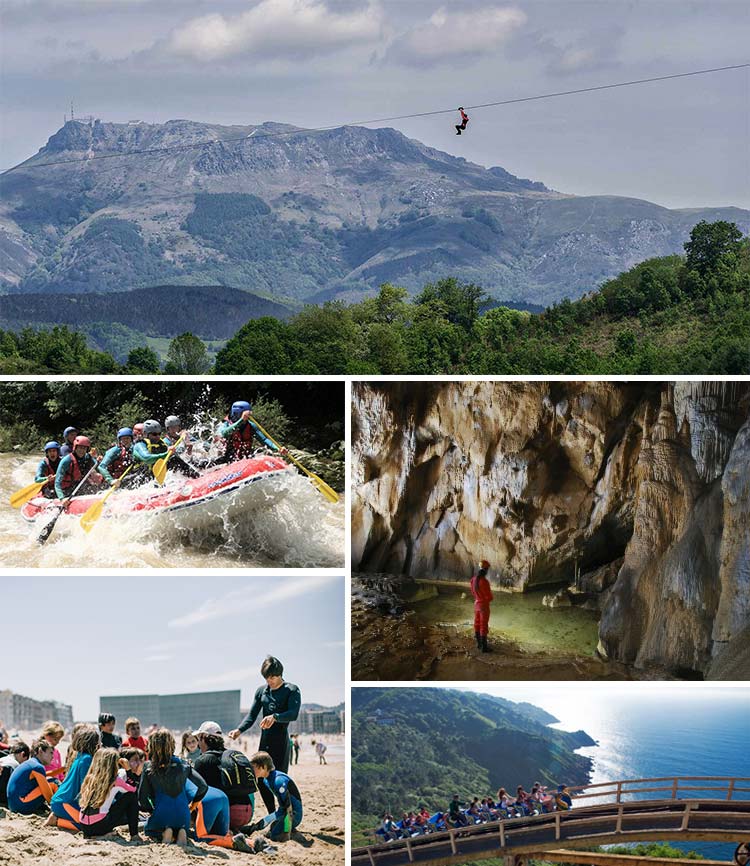 excursiones y actividades para realizar en grupo en pais vasco y navarra