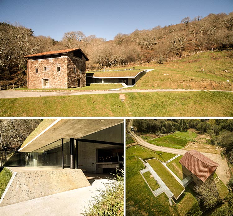 casa rural inmersa en plena naturaleza entre montañas